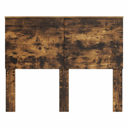 vidaXL Kopfteil Geräucherte Eiche 120 cm Holzwerkstoff