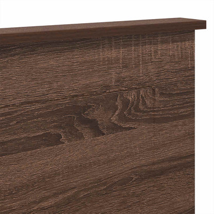 vidaXL Kopfteil Braun Eichen-Optik 120 cm Holzwerkstoff