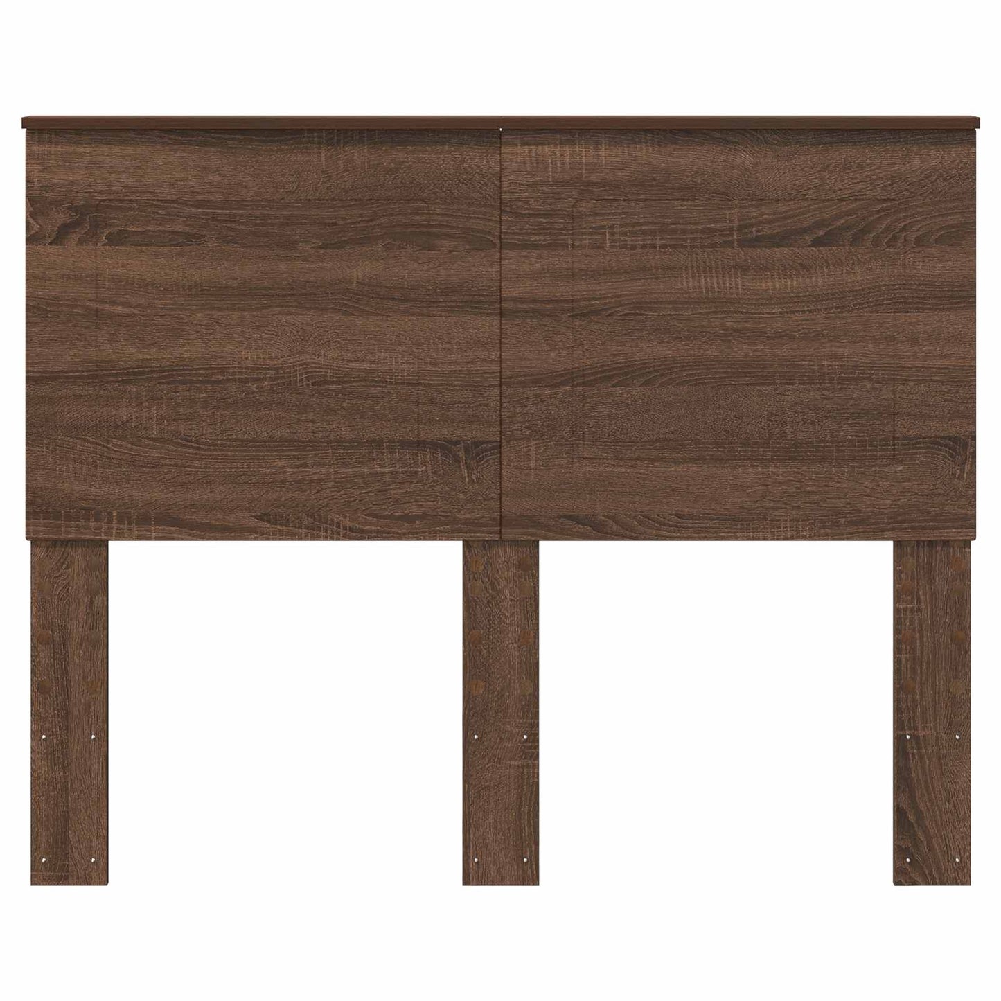 vidaXL Kopfteil Braun Eichen-Optik 120 cm Holzwerkstoff