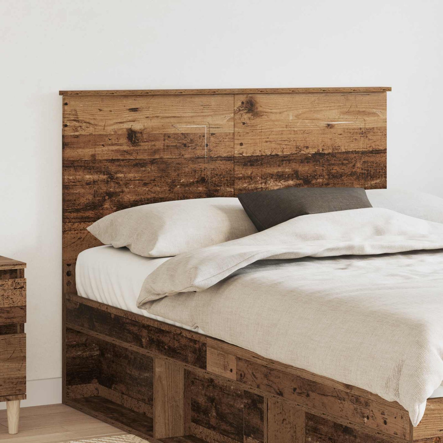 vidaXL Kopfteil Altholz 120 cm Holzwerkstoff