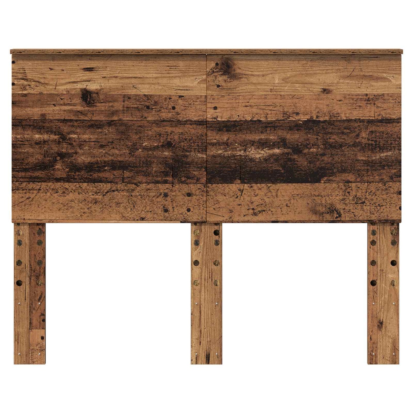 vidaXL Kopfteil Altholz 120 cm Holzwerkstoff