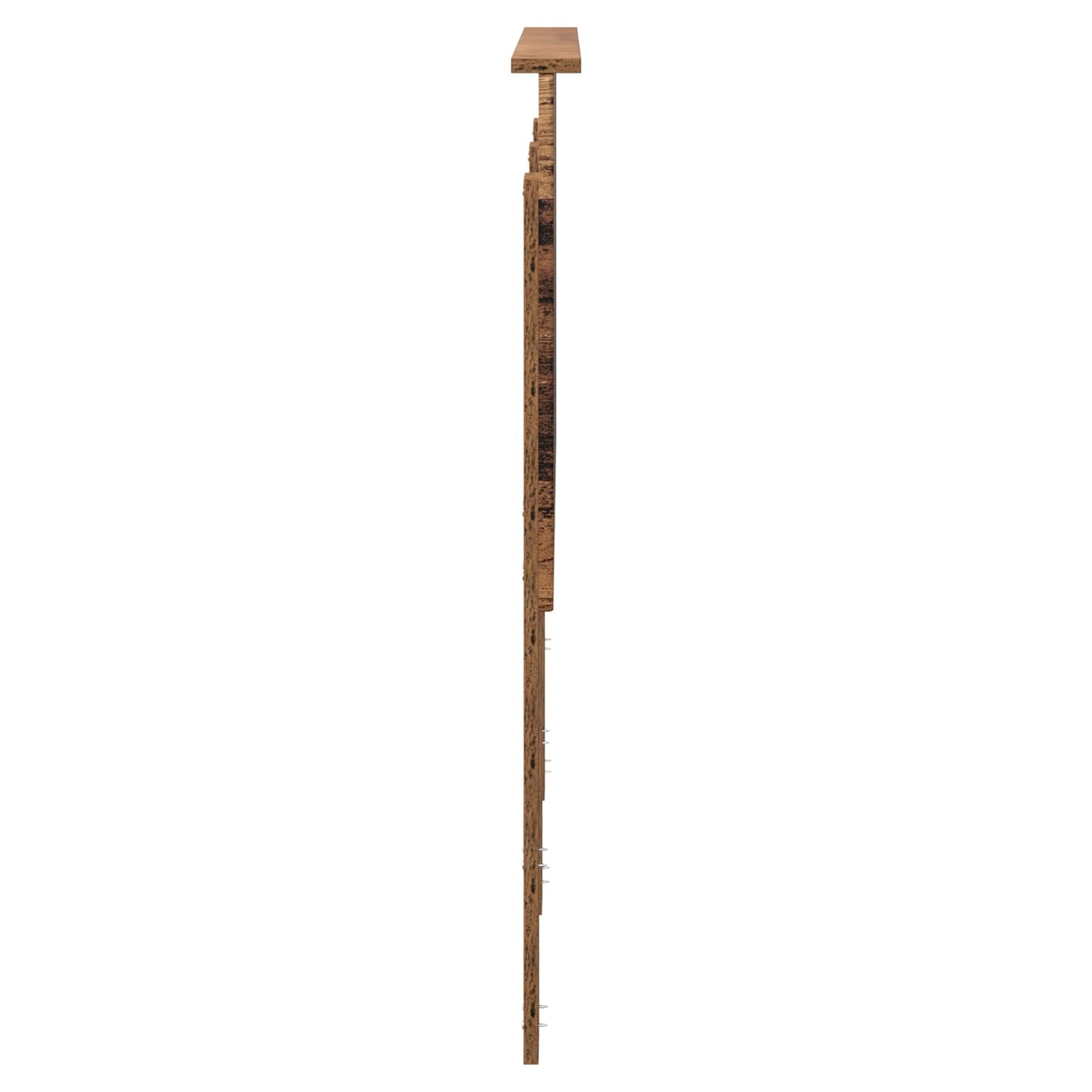 vidaXL Kopfteil Altholz 120 cm Holzwerkstoff