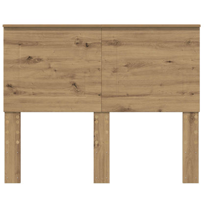 vidaXL Kopfteil Artisan-Eiche 120 cm Holzwerkstoff
