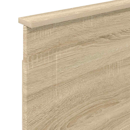 vidaXL Kopfteil Sonoma-Eiche 100 cm Holzwerkstoff