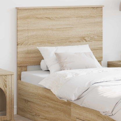 vidaXL Kopfteil Sonoma-Eiche 100 cm Holzwerkstoff