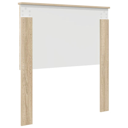 vidaXL Kopfteil Sonoma-Eiche 100 cm Holzwerkstoff