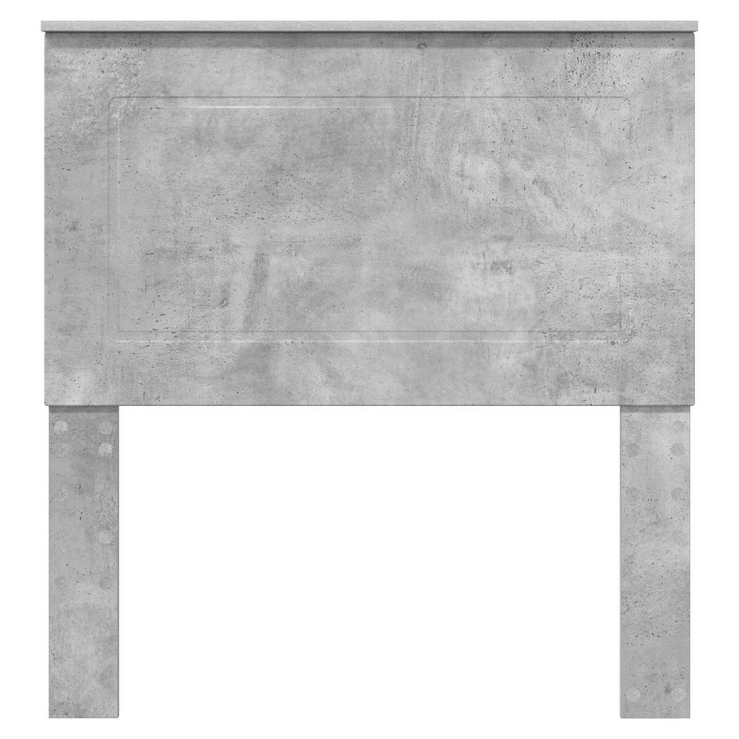 vidaXL Kopfteil Beton Grau 100 cm Holzwerkstoff