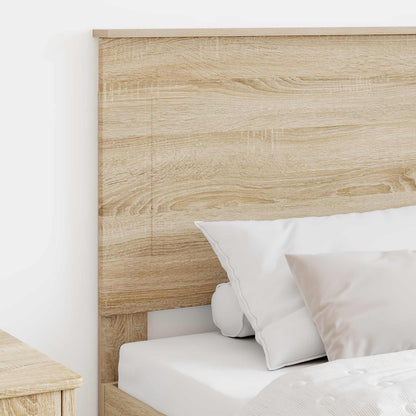 vidaXL Kopfteil Sonoma-Eiche 90 cm Holzwerkstoff