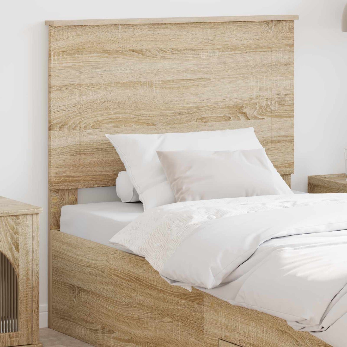 vidaXL Kopfteil Sonoma-Eiche 80 cm Holzwerkstoff
