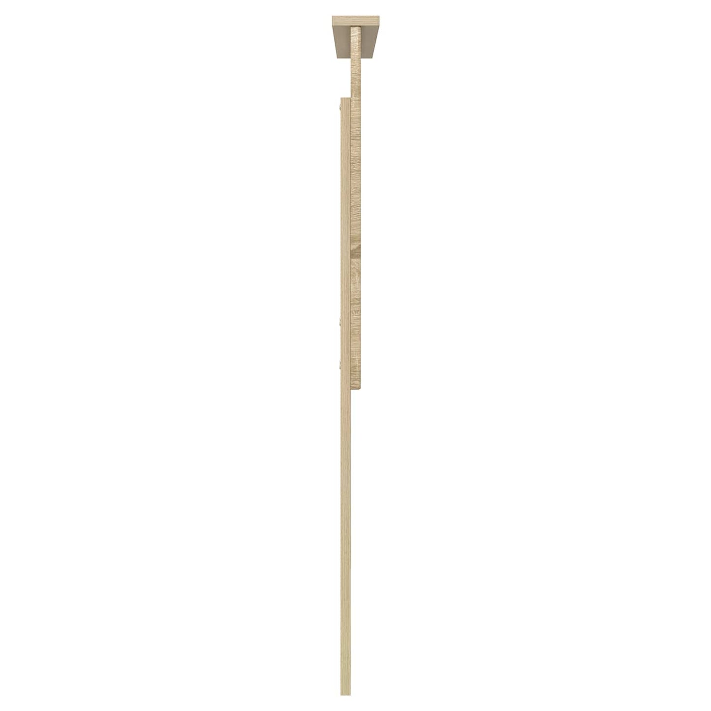 vidaXL Kopfteil Sonoma-Eiche 80 cm Holzwerkstoff