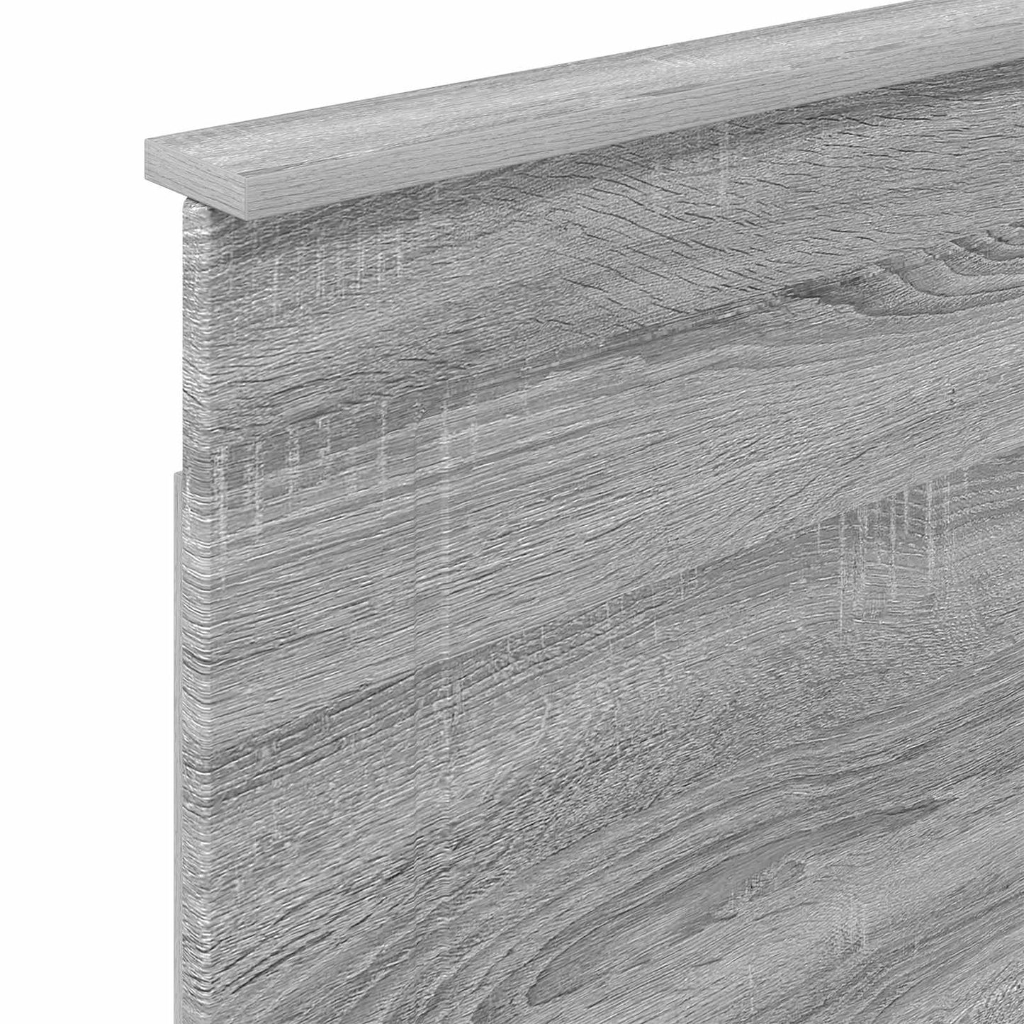 vidaXL Kopfteil Graues Sonoma 80 cm Holzwerkstoff