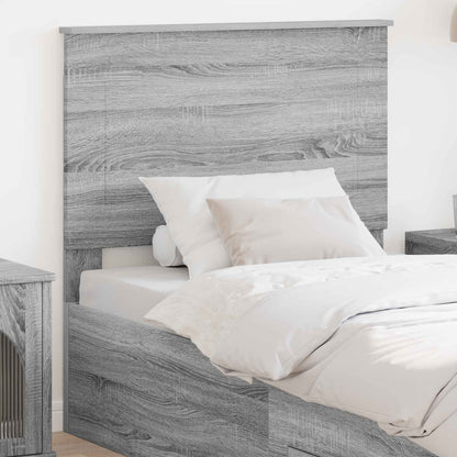 vidaXL Kopfteil Graues Sonoma 80 cm Holzwerkstoff