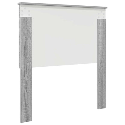 vidaXL Kopfteil Graues Sonoma 80 cm Holzwerkstoff