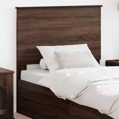 vidaXL Kopfteil Braun Eichen-Optik 80 cm Holzwerkstoff