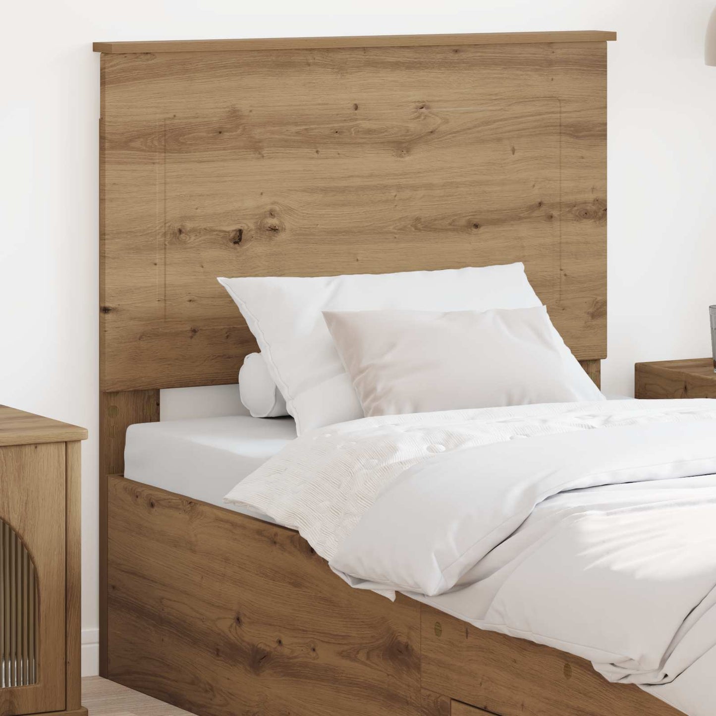 vidaXL Kopfteil Artisan-Eiche 80 cm Holzwerkstoff