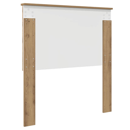 vidaXL Kopfteil Artisan-Eiche 80 cm Holzwerkstoff