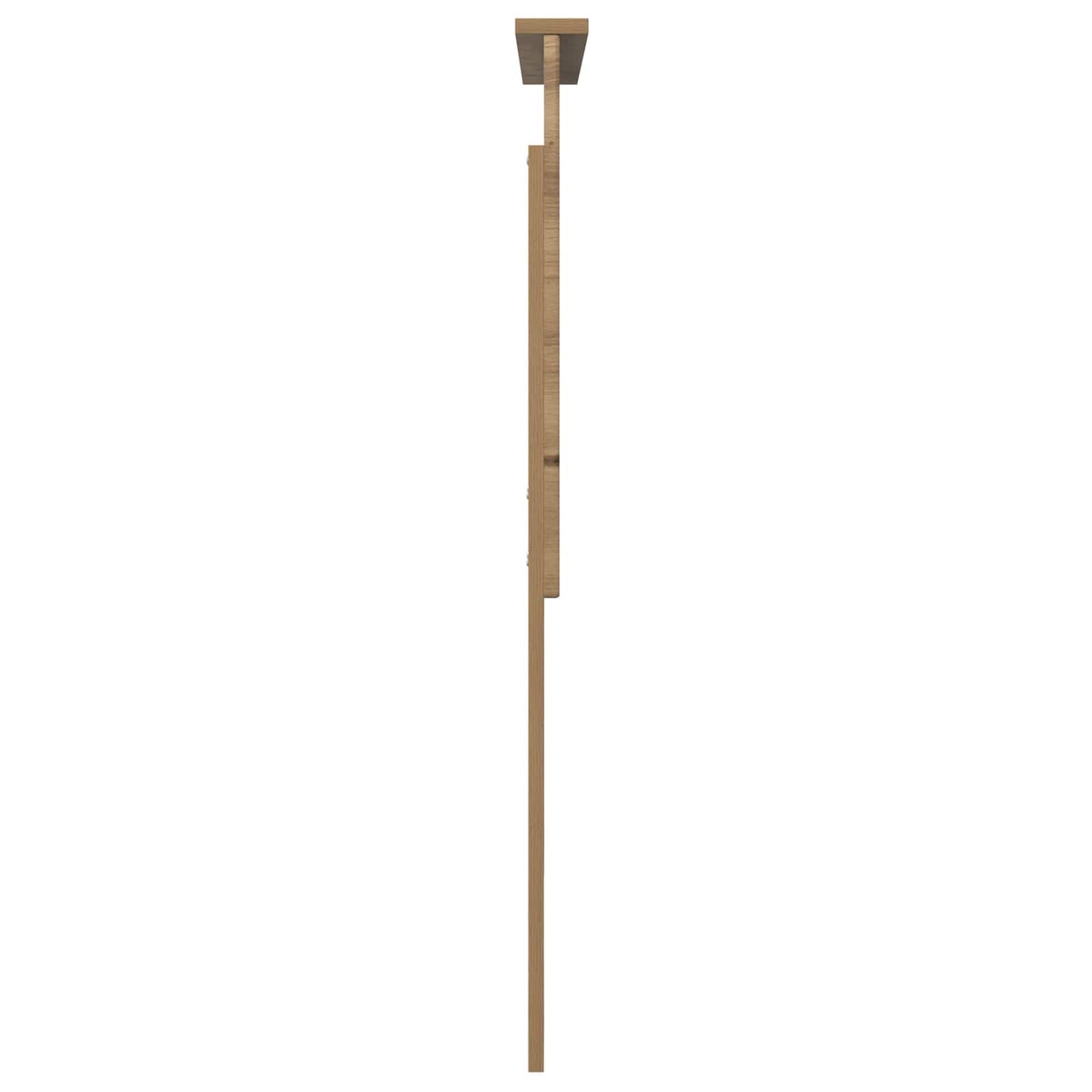 vidaXL Kopfteil Artisan-Eiche 80 cm Holzwerkstoff