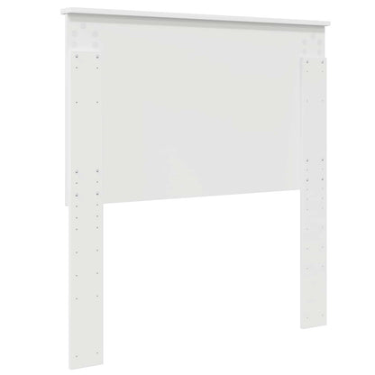vidaXL Kopfteil Weiß 75 cm Holzwerkstoff
