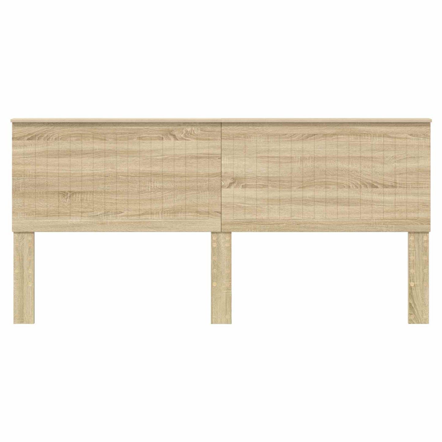 vidaXL Kopfteil mit Kopfteil Sonoma-Eiche 200 cm Holzwerkstoff