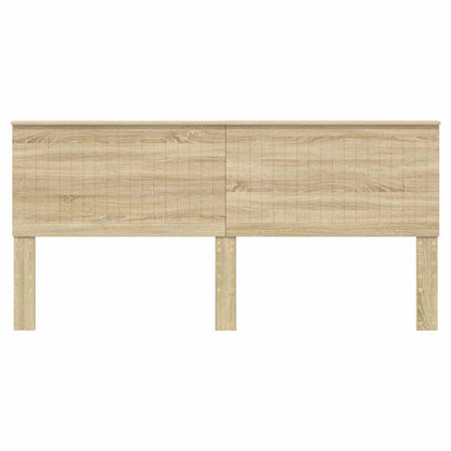 vidaXL Kopfteil mit Kopfteil Sonoma-Eiche 200 cm Holzwerkstoff