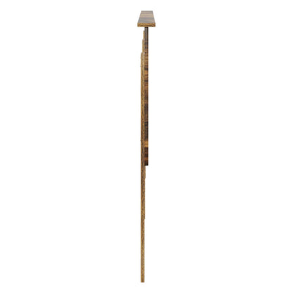 vidaXL Kopfteil mit Kopfteil Geräucherte Eiche 200 cm Holzwerkstoff
