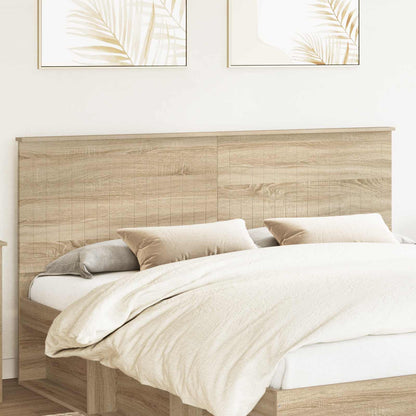 Kopfteil mit Kopfteil Sonoma-Eiche 180 cm Holzwerkstoff