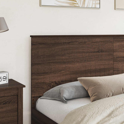 vidaXL Kopfteil mit Kopfteil Braun Eichen-Optik 180 cm Holzwerkstoff