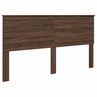 vidaXL Kopfteil mit Kopfteil Braun Eichen-Optik 180 cm Holzwerkstoff