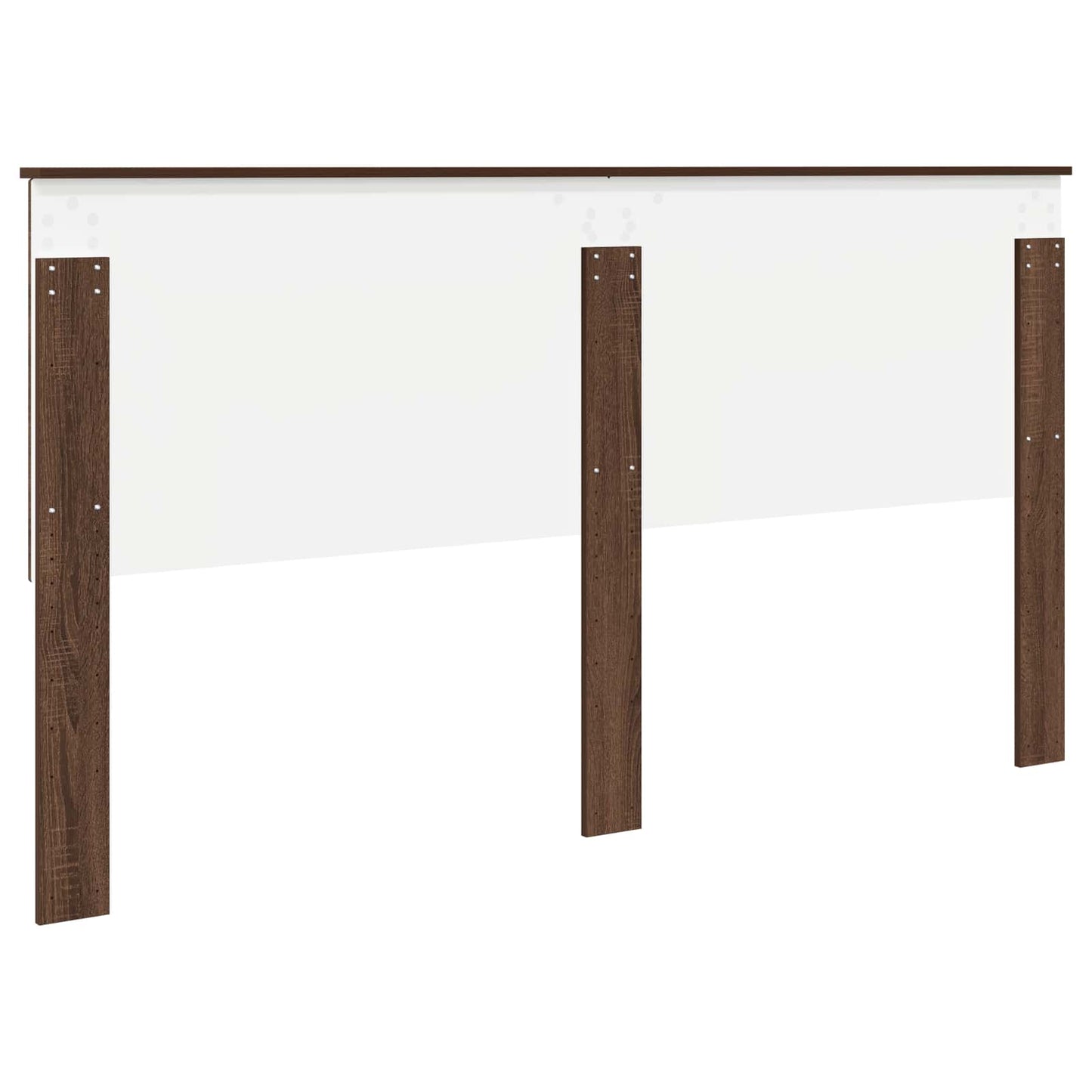 vidaXL Kopfteil mit Kopfteil Braun Eichen-Optik 180 cm Holzwerkstoff