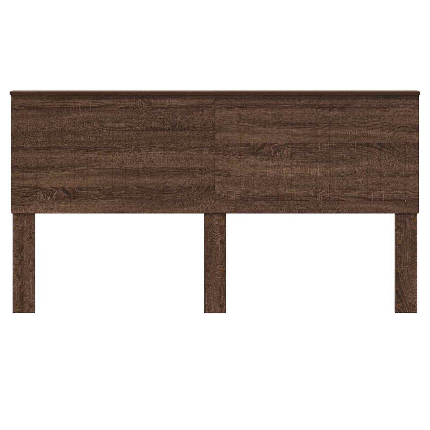 vidaXL Kopfteil mit Kopfteil Braun Eichen-Optik 180 cm Holzwerkstoff
