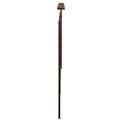 vidaXL Kopfteil mit Kopfteil Braun Eichen-Optik 180 cm Holzwerkstoff