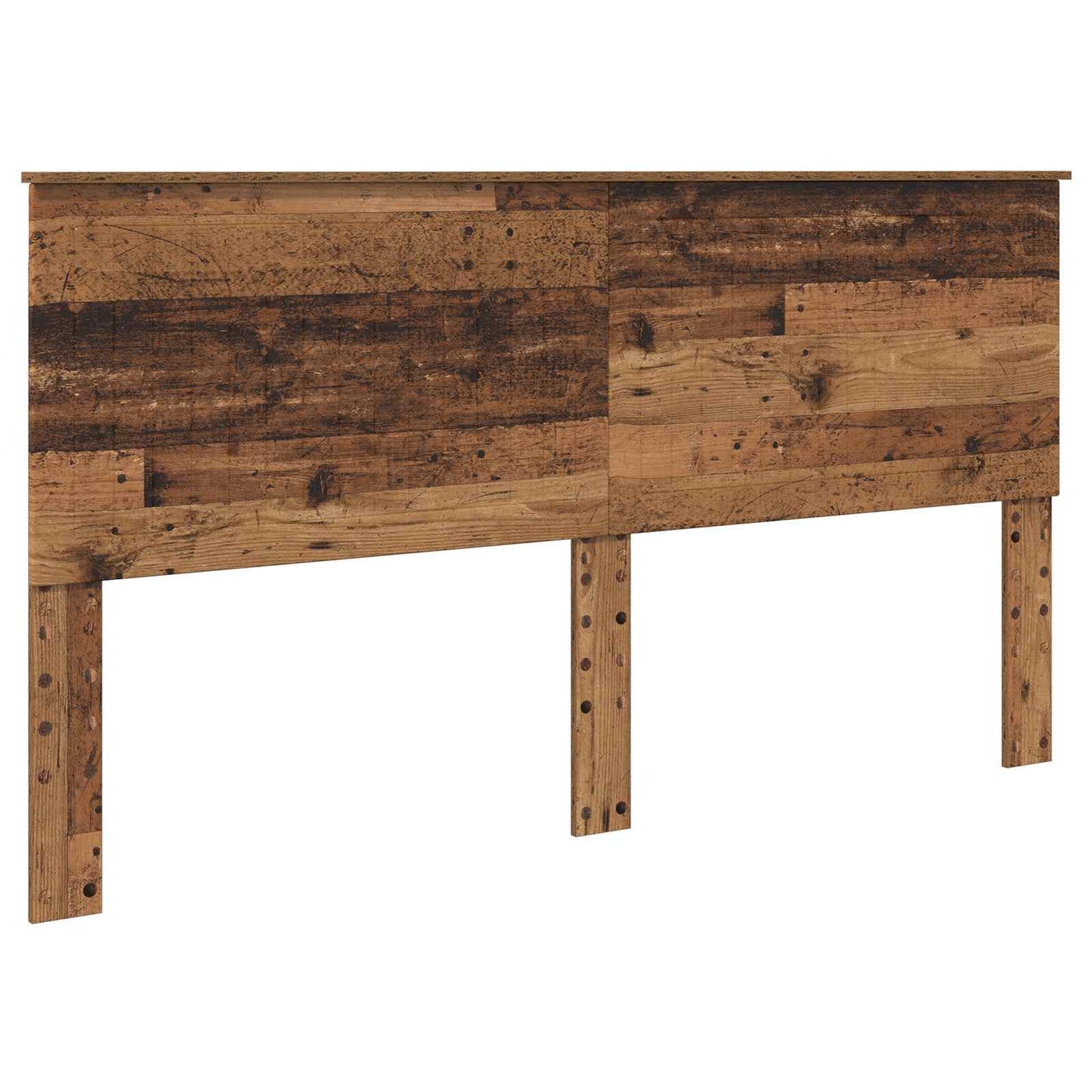 vidaXL Kopfteil mit Kopfteil Altholz 180 cm Holzwerkstoff