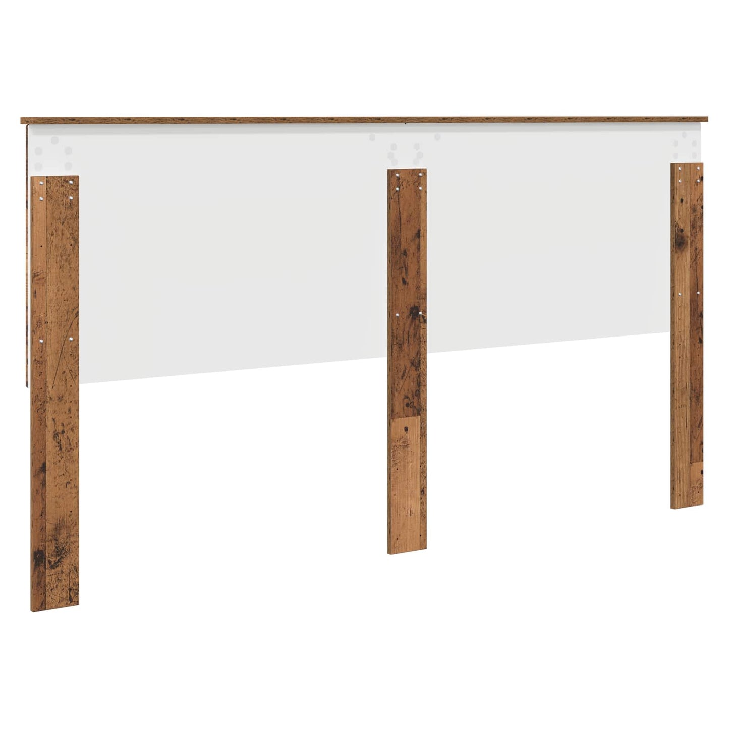 vidaXL Kopfteil mit Kopfteil Altholz 180 cm Holzwerkstoff
