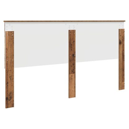 vidaXL Kopfteil mit Kopfteil Altholz 180 cm Holzwerkstoff
