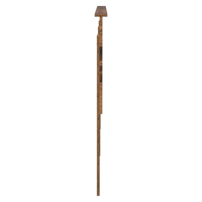 vidaXL Kopfteil mit Kopfteil Altholz 180 cm Holzwerkstoff