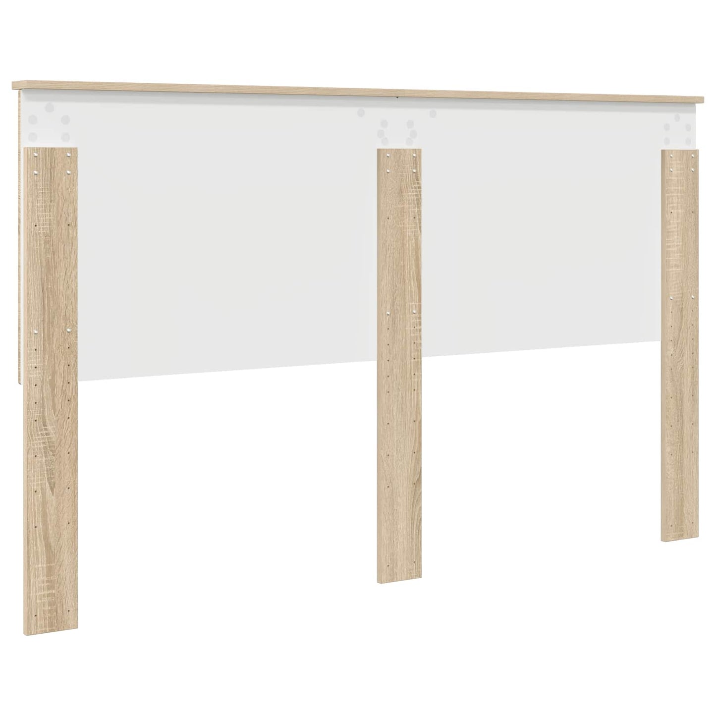 vidaXL Tête de lit avec tête de lit chêne Sonoma 160 cm en bois d'ingénierie