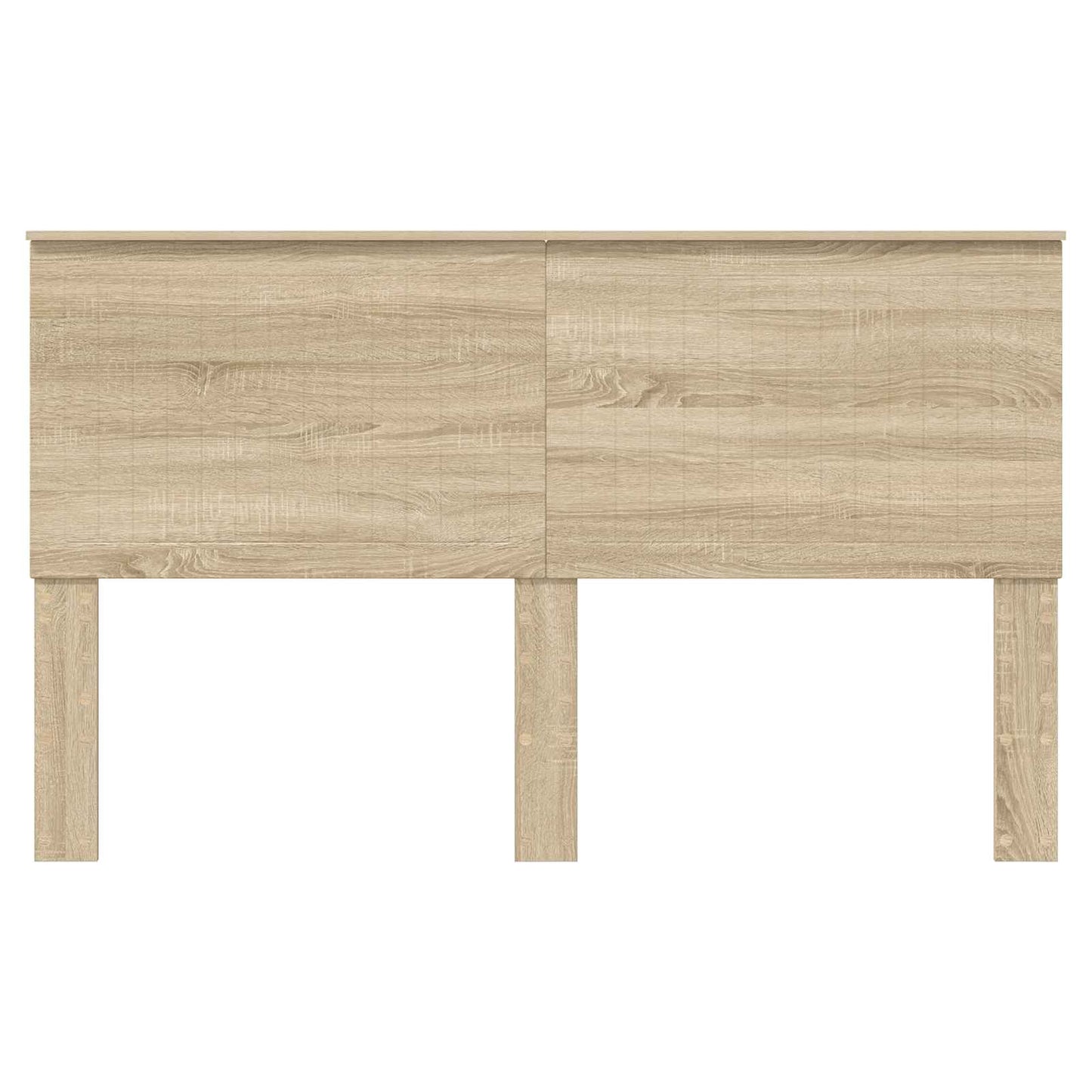 vidaXL Tête de lit avec tête de lit chêne Sonoma 160 cm en bois d'ingénierie