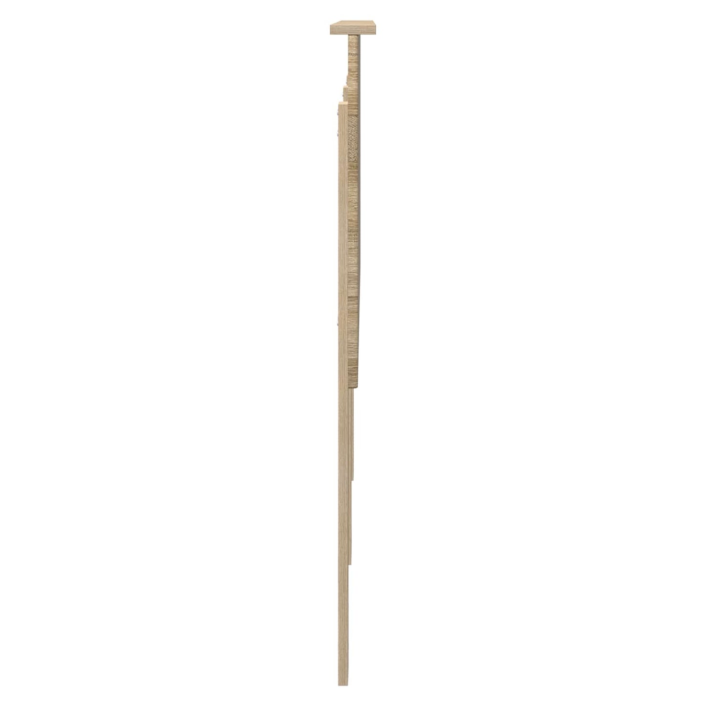 vidaXL Tête de lit avec tête de lit chêne Sonoma 160 cm en bois d'ingénierie