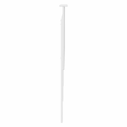 vidaXL Kopfteil mit Kopfteil Glänzend Weiß 160 cm Holzwerkstoff