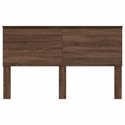 vidaXL Kopfteil mit Kopfteil Braun Eichen-Optik 160 cm Holzwerkstoff
