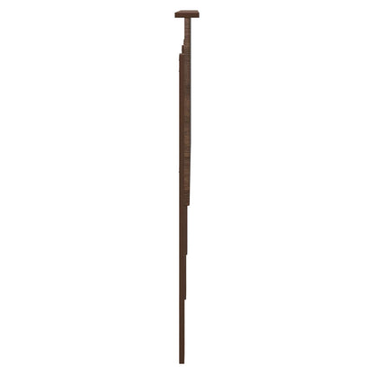 vidaXL Kopfteil mit Kopfteil Braun Eichen-Optik 160 cm Holzwerkstoff