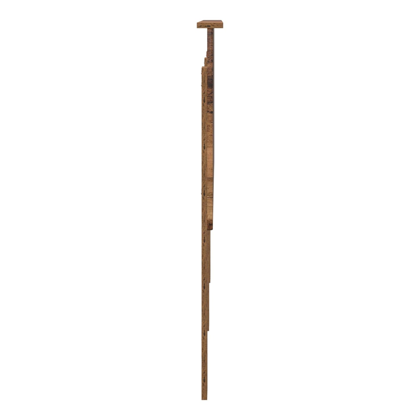 vidaXL Kopfteil mit Kopfteil Altholz 160 cm Holzwerkstoff