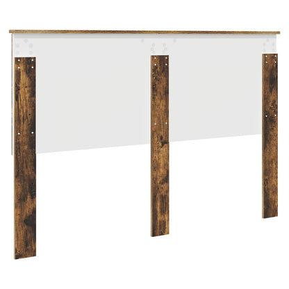 vidaXL Kopfteil mit Kopfteil Geräucherte Eiche 150 cm Holzwerkstoff