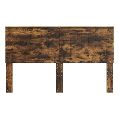 vidaXL Kopfteil mit Kopfteil Geräucherte Eiche 150 cm Holzwerkstoff