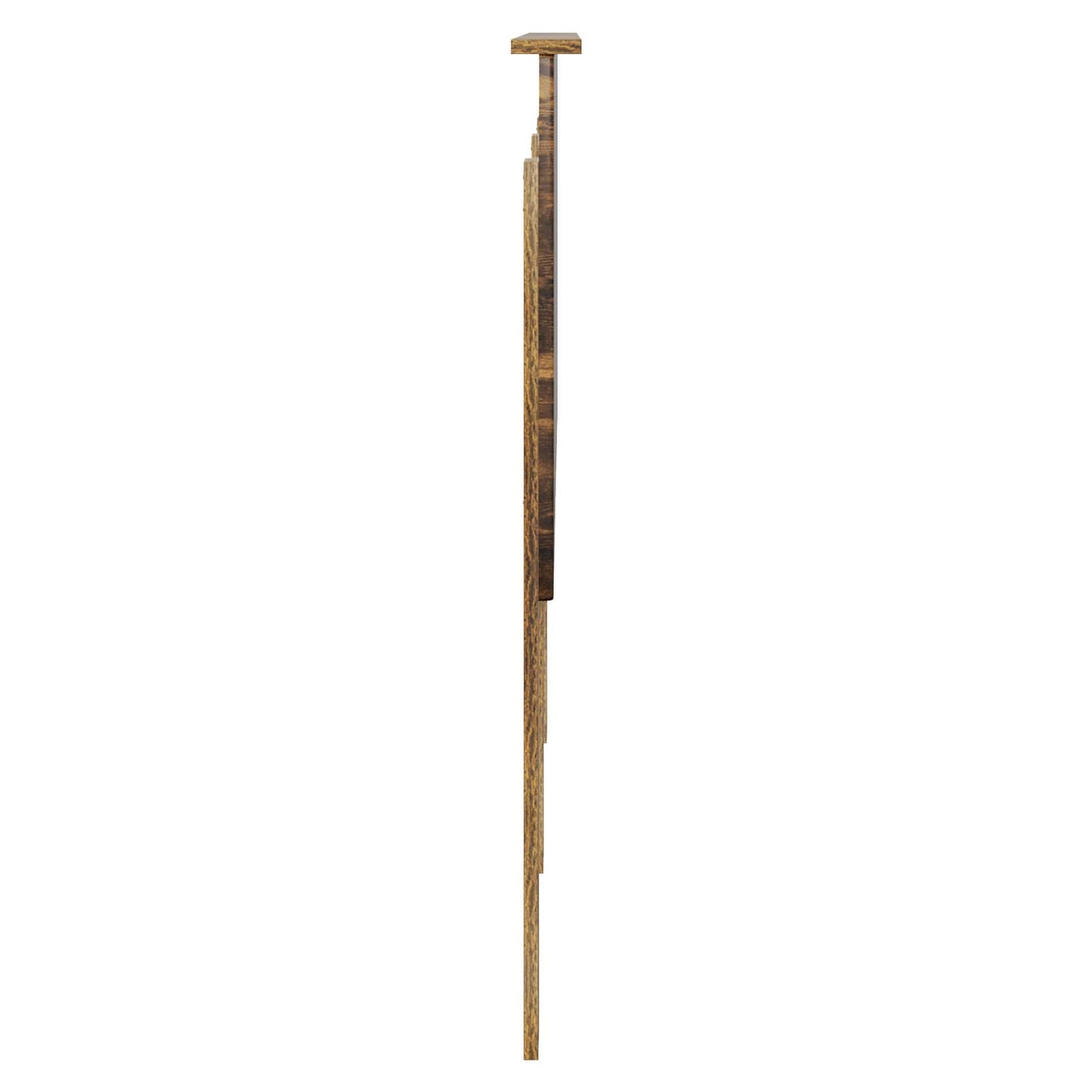 vidaXL Kopfteil mit Kopfteil Geräucherte Eiche 150 cm Holzwerkstoff