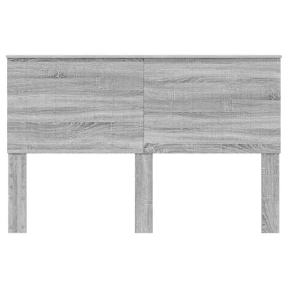 vidaXL Kopfteil mit Kopfteil Graues Sonoma 150 cm Holzwerkstoff