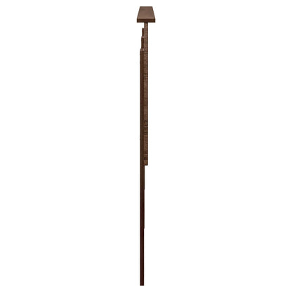 Kopfteil mit Kopfteil Braun Eichen-Optik 150 cm Holzwerkstoff