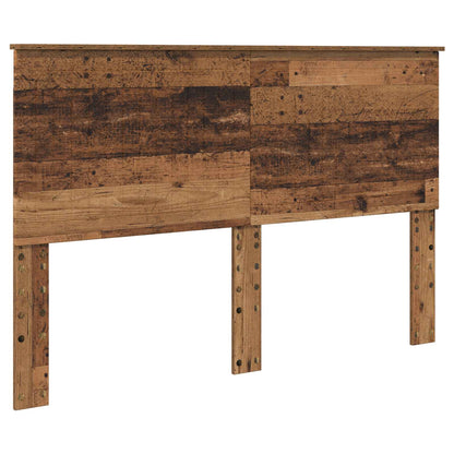 vidaXL Kopfteil mit Kopfteil Altholz 150 cm Holzwerkstoff