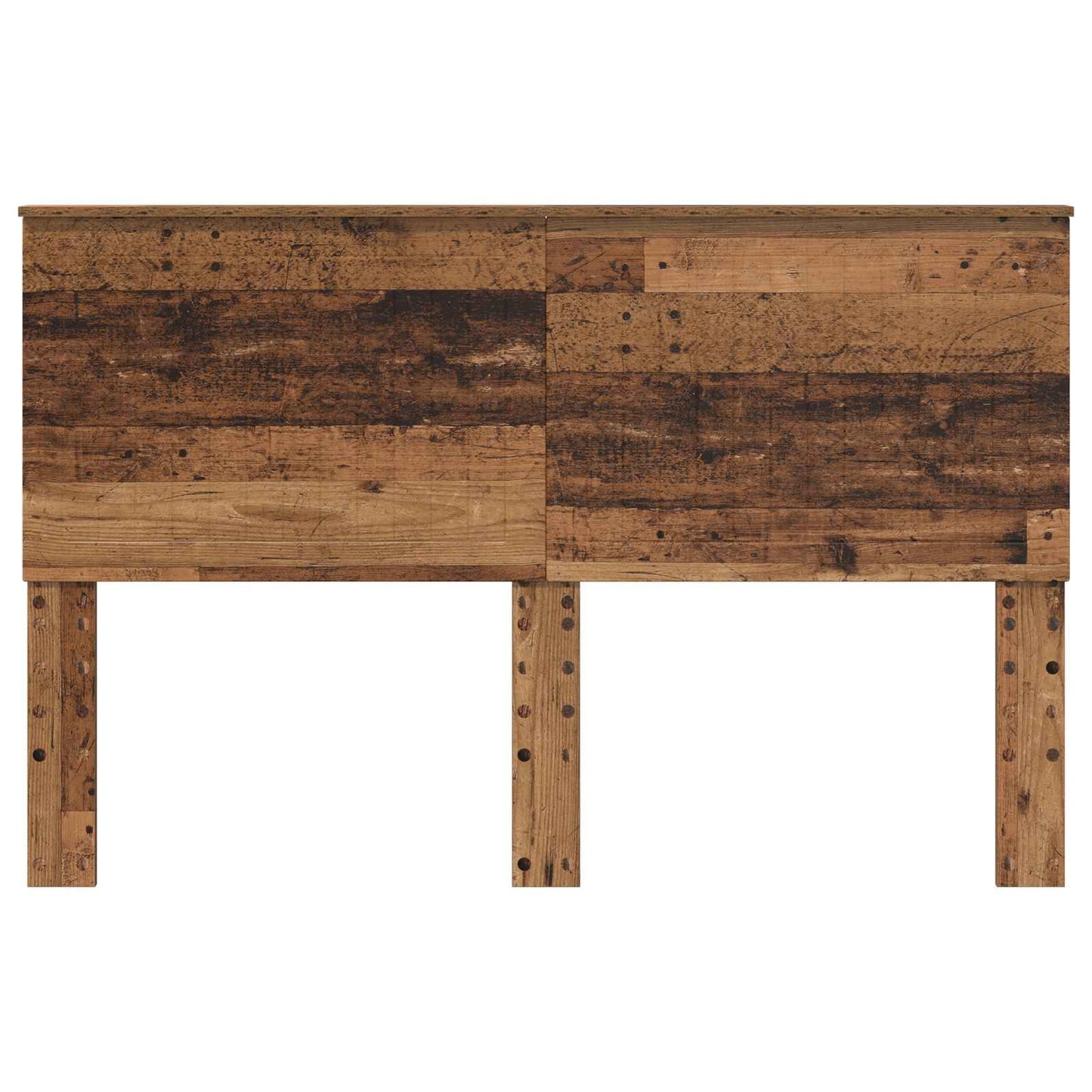 vidaXL Kopfteil mit Kopfteil Altholz 150 cm Holzwerkstoff