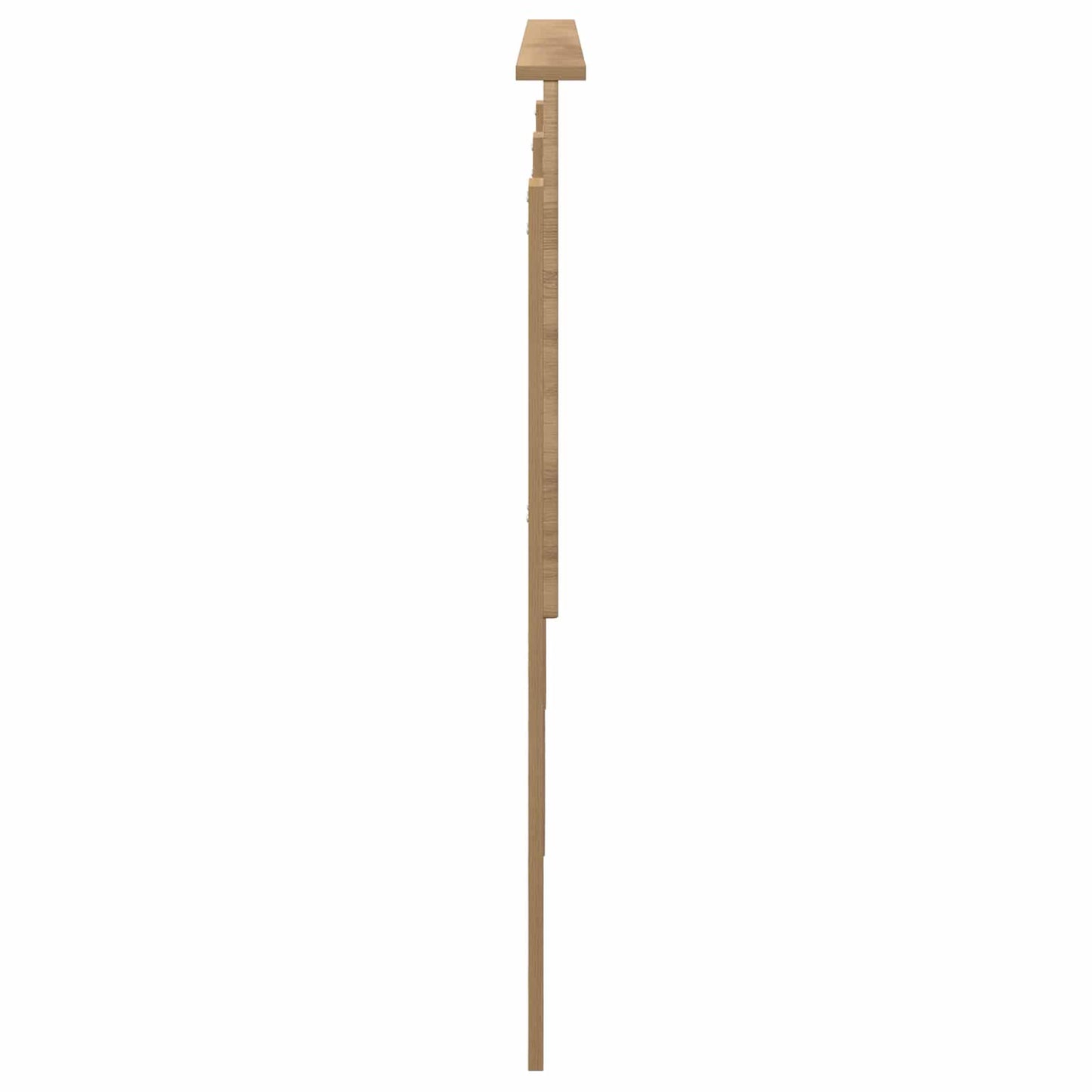 vidaXL Kopfteil mit Kopfteil Artisan-Eiche 150 cm Holzwerkstoff